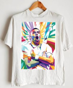 Kylian Mbappe illustration Kids T Shirt