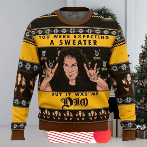 It Was Me Dio Ronnie James Dio Ugly Christmas Sweater