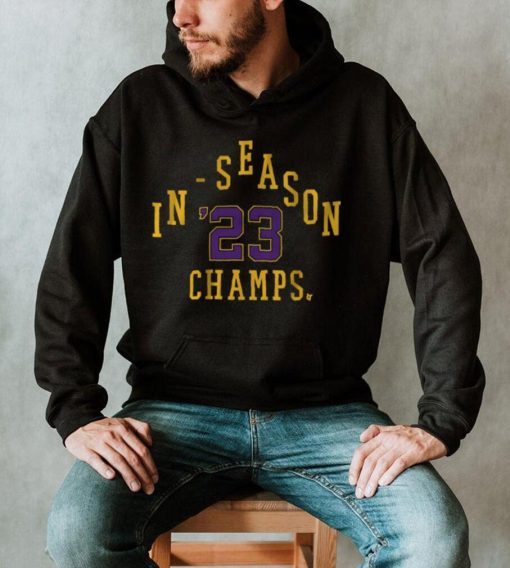 LA In Season Tournament Champions T Shirt