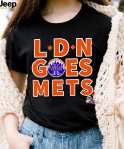 LDN goes Mets 2024 London series logo shirt