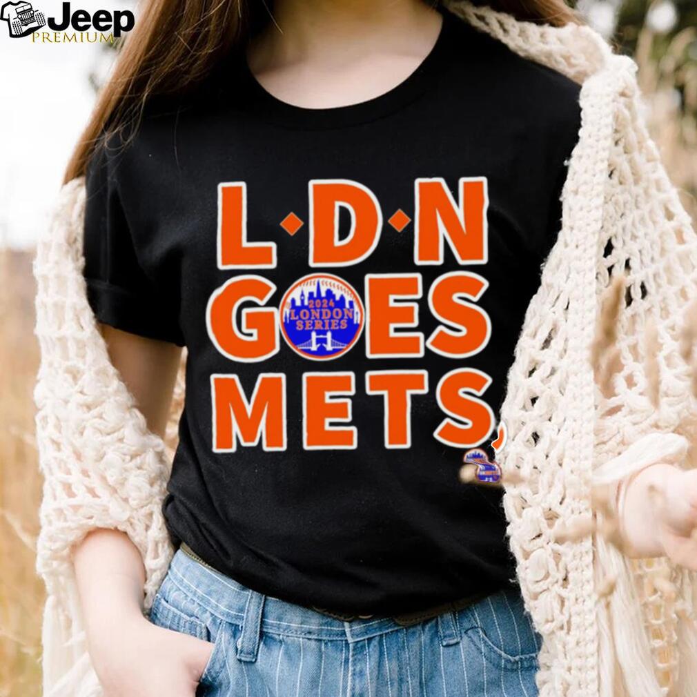 LDN goes Mets 2024 London series logo shirt