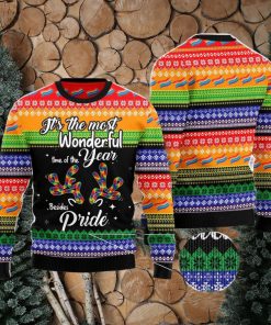 LGBT Beside Pride All Over Printed 3D Ugly Christmas Sweater Christmas Gift For Men And Women