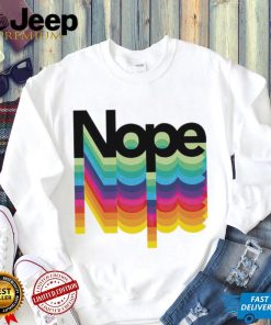 LGBT Pride Nope logo shirt