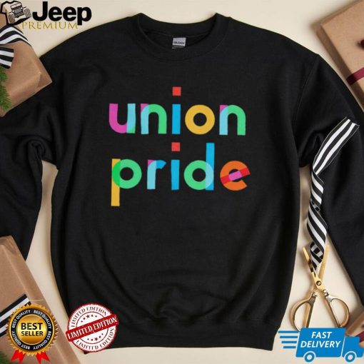 LGBT Union Pride logo shirt