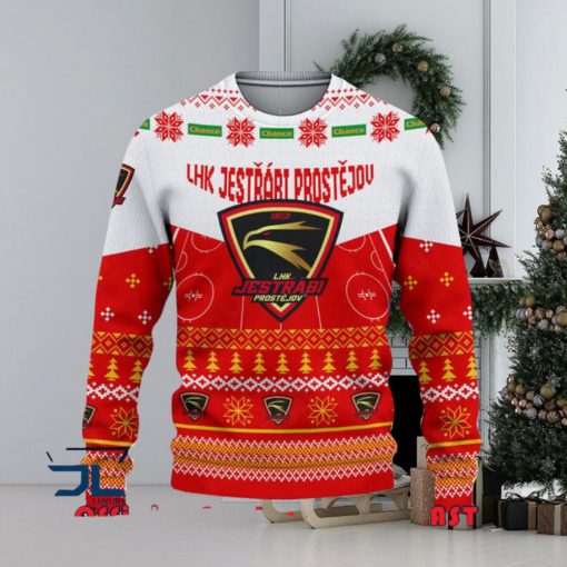 LHK Jestřábi Prostějov Tipsport extraliga a Chance Liga Ugly Christmas Sweater