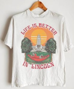 LIFE IS BETTER LINCOLN TEE shirt