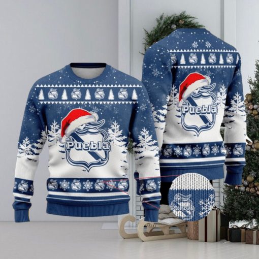 LIGA MX Club Puebla Special Christmas Ugly Sweater Ideal for Men & Women