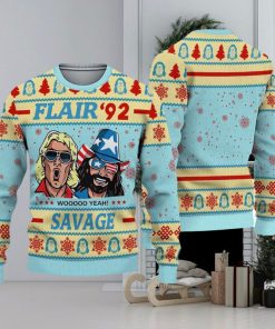 Flair 92 Savage Ugly Christmas Sweater