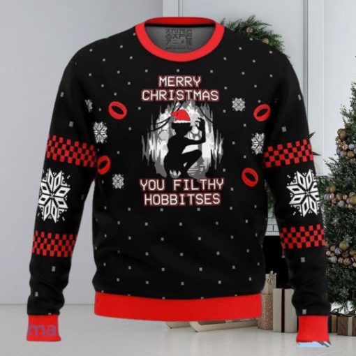 LOTR Filthy Hobitses Ugly Christmas Sweater Best Gift For Men And Women