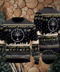 LOTR Ugly Knitted Christmas Sweater Xmas