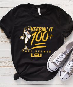 LSU Baseball Paul Skenes Keepin’ It 100+ Shirt