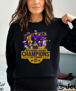 LSU Geaux Tigers Team 2023 NCAA Baseball National Champions shirt