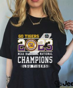 LSU Tigers 2023 NCAA College World Series National Champions Go Tigers Shirt