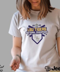 LSU Tigers 2023 NCAA Men’s Baseball College World Series Champions Schedule Shirt