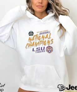 LSU Tigers Champion Unisex 2023 NCAA Men’s Baseball College World Series Champions Slant 2023 Shirt