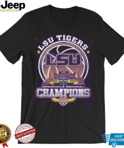 LSU Tigers Final Tour 2023 Greenville Regional Champions T Shirt