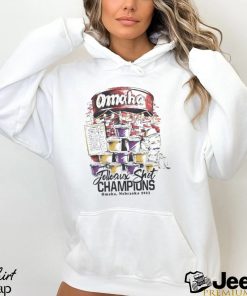 LSU Tigers Jelleaux Shot Champions Omaha, Nebraska 2023 Shirt