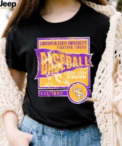 LSU Tigers Louisiana State University Fighting Tigers Baseball Alex Box Stadium retro shirt