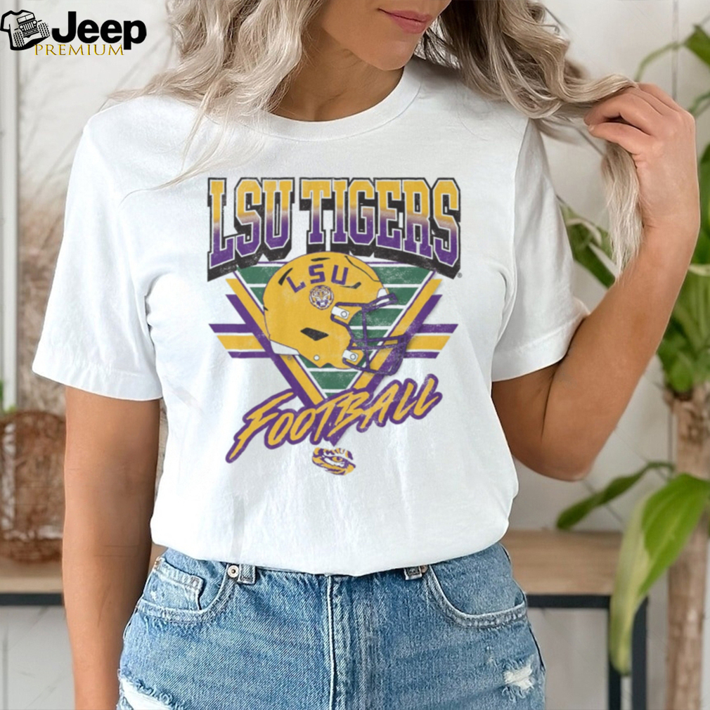 LSU Tigers Triangle Vintage T Shirt teejeep