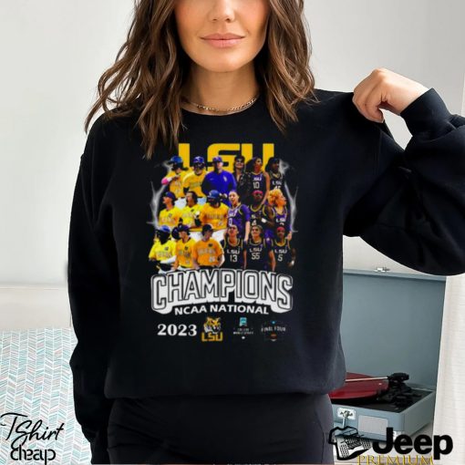 LSU Tigers Women’s Basketball And Men’s Baseball 2023 National Champions shirt