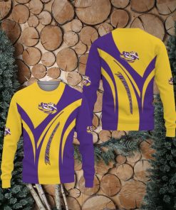 LSU Tigers merican Football Champion Day Ugly Christmas Sweater Men And Women Gift For Fans Holidays