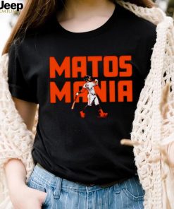 LUIS MATOS MANIA SAN FRANCISCO GIANTS BASEBALL SHIRT