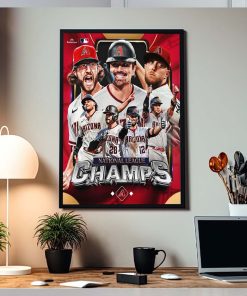 Congrats Arizona Diamondbacks MLB National League Champions 2023 Poster Canvas