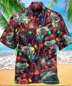 Frog Light Bulb Hawaiian Shirt