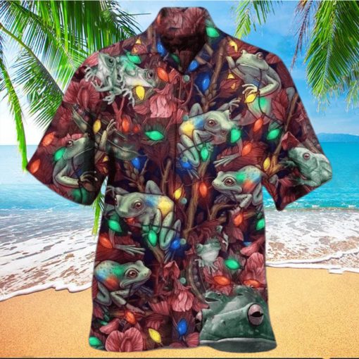 Frog Light Bulb Hawaiian Shirt