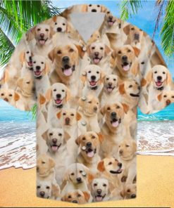 Labrador Dogs Hawaiian Shirt