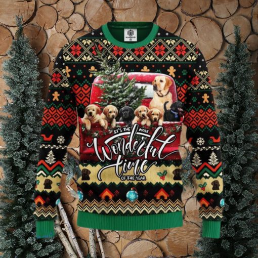 Labrador Retriever Ugly Christmas Sweater 3D Gift For Men And Women