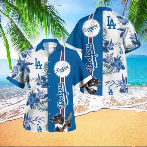 Lad Dodgers Mascot Hawaiian Shirt Gift For Men And Women