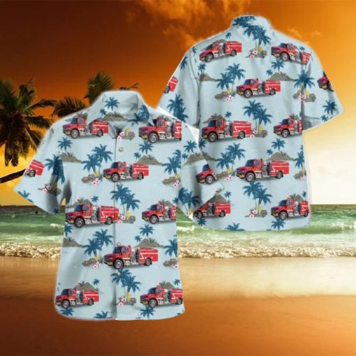 Lake City, Tennessee, Rocky Top Fire Department Hawaiian Shirt
