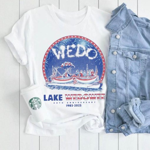 Lake Wedowee Patriotic 40th Anniversary 1983 2023 Shirt