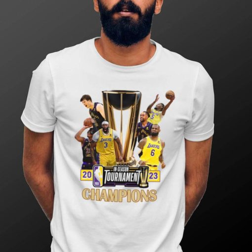 Lakers championship graphic tee T Shirt