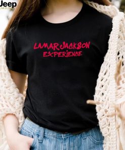 Lamar Jackson experience 2023 shirt