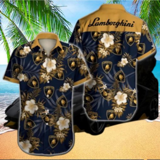 Lamborghini Hawaiian Shirt