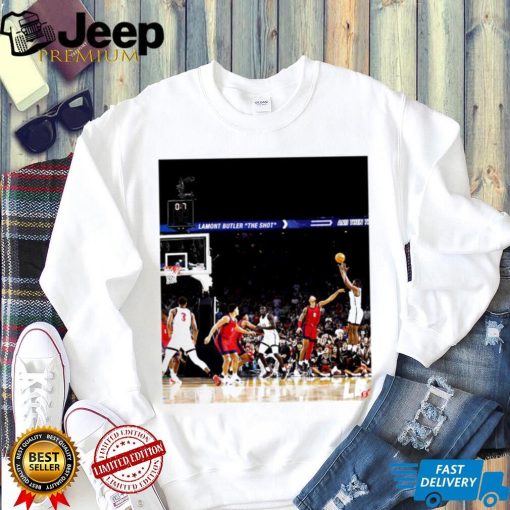 Lamont Butler San Diego State Aztecs The Shot photo shirt