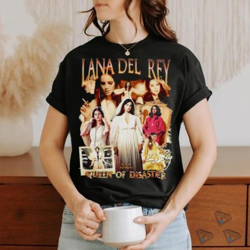 Lana Del Rey queen of disaster signature shirt