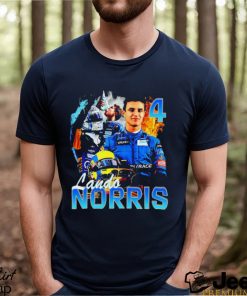 Lando Norri Formula One Racing Retro Shirt