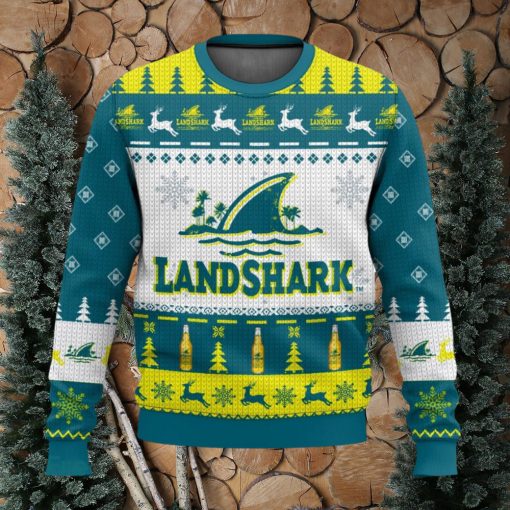 Landshark Beer 3D Sweater Christmas Gift Ugly Christmas Sweater