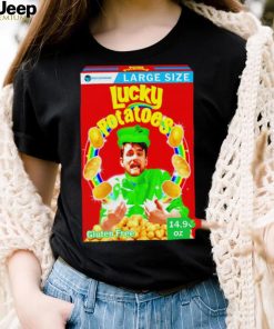 Large size lucky potatoes gluten free shirt