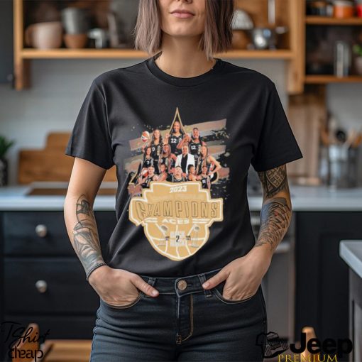 Las Vegas Aces 2023 WNBA Finals Champions Back 2 Back Shirt