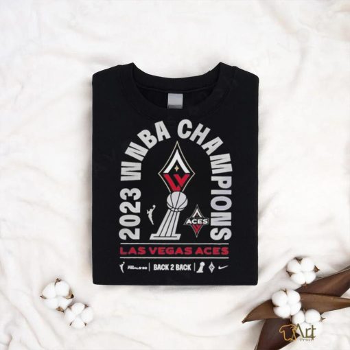 Las Vegas Aces 2023 Wnba Finals Champions Locker Room Authentic T Shirt