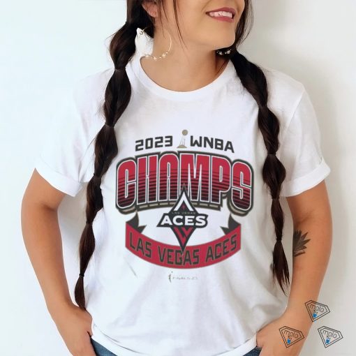 Las Vegas Aces Sportiqe 2023 Wnba Finals Champions Banner Super T Shirts