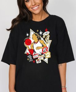 Las Vegas Aces WNBPA x Nina Palomba x round A’ja Wilson shirt