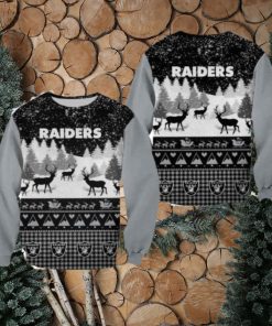 Las Vegas Raiders Casual Christmas Sweatshirt Sweater 3D Gift For Fans