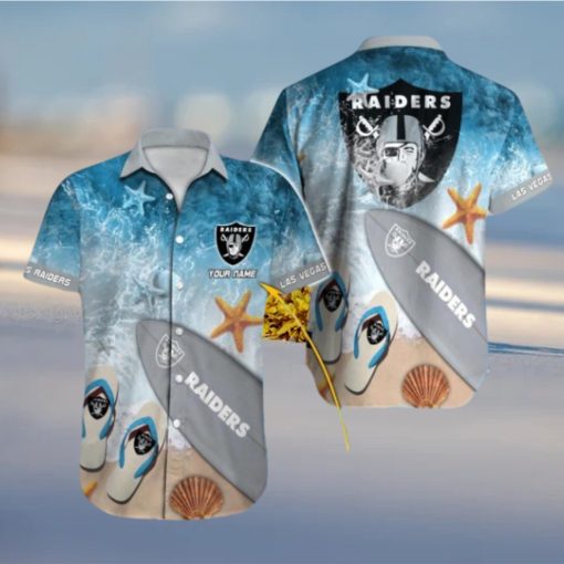 Las Vegas Raiders Custom Name Hawaiian Shirt Special Gift For Men Women