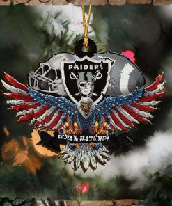 Las Vegas Raiders Decorations, Eagles Christmas Ornaments