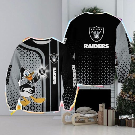 Las Vegas Raiders Donald Ugly Sweater For Fans New Gift Holidays Christmas